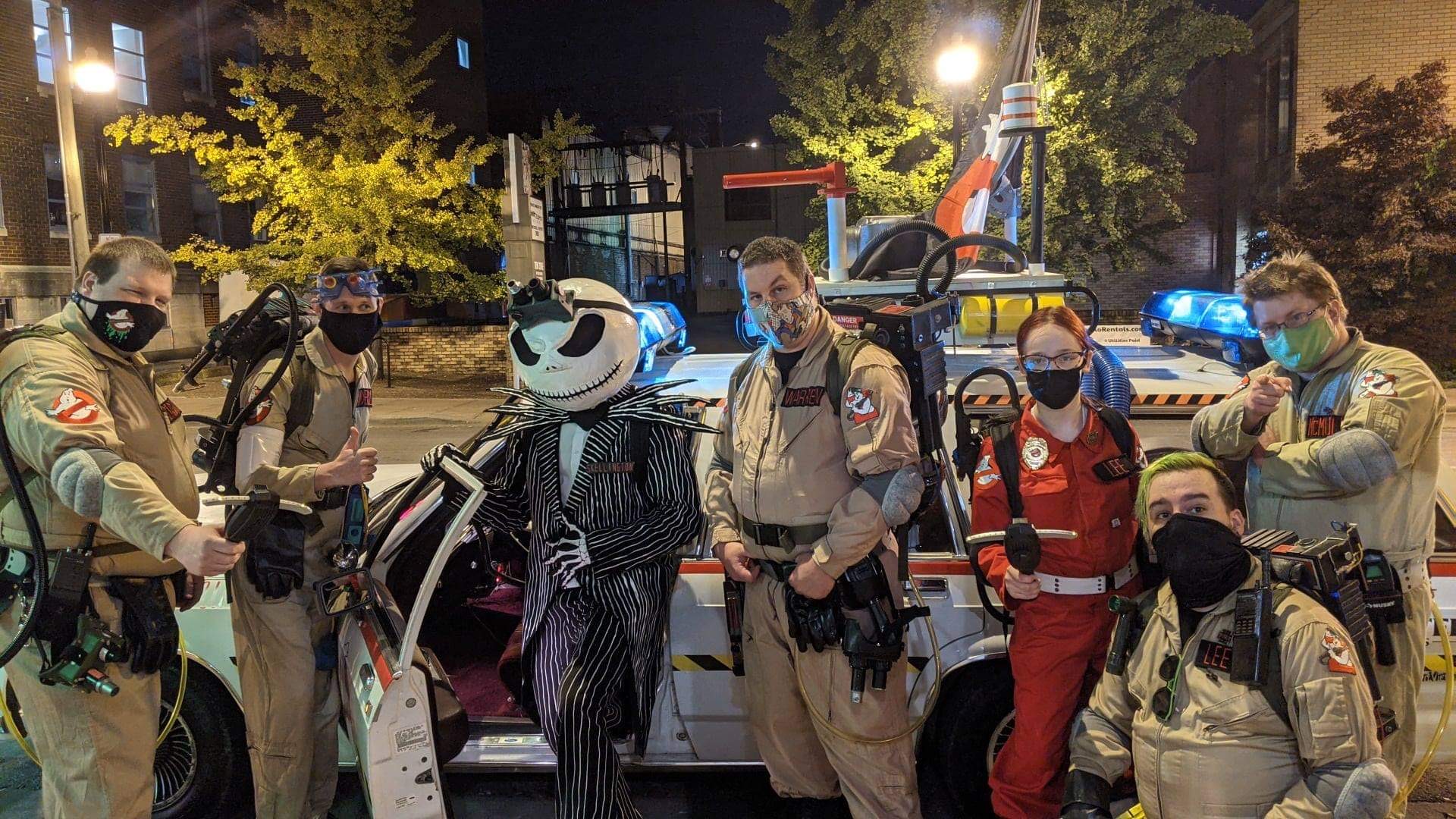 Jack Skellington and the Ghostbusters 2020